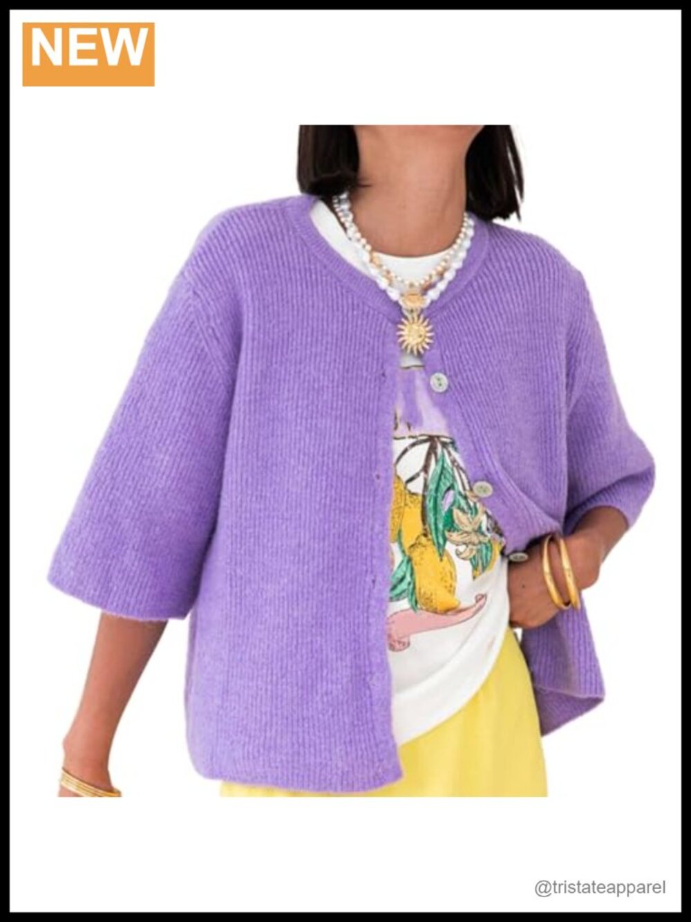 Y2K Short Sleeve Cropped Knit Cardigan Button Down Top
